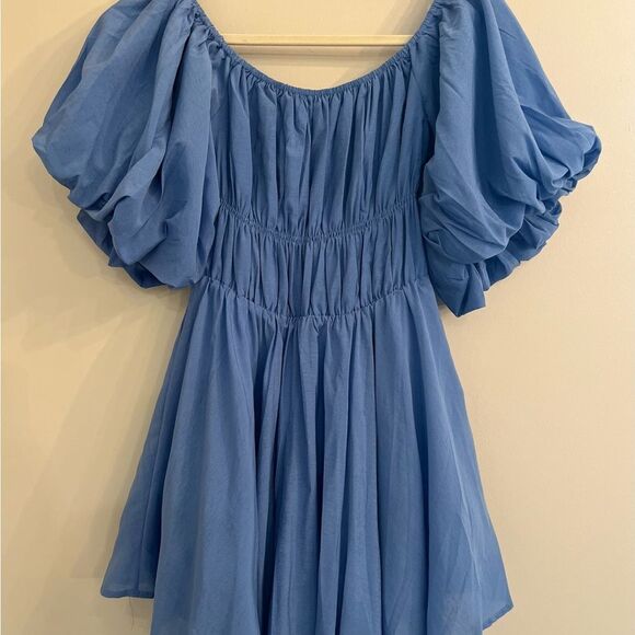 &Merci Elegant Blue Dress NWT! - Picture 2 of 9